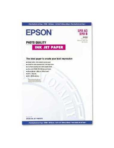 Epson Photo Quality Ink Jet Paper, DIN A3+, 102 g m², 100 hojas