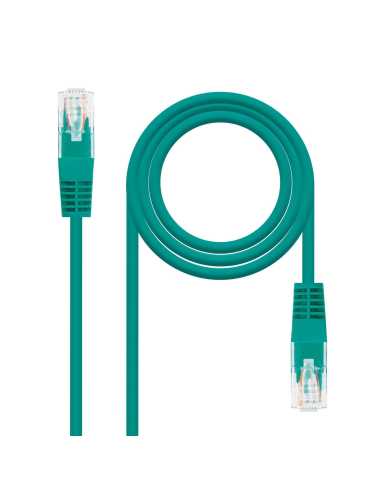 Nanocable 10.20.0402-GR cable de red Verde 2 m Cat6e U UTP (UTP)