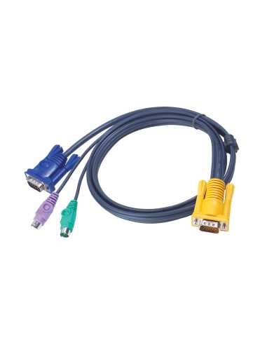 ATEN Cable KVM PS 2 con SPHD 3 en 1 de 3 m