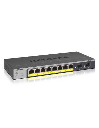 NETGEAR GS110TP Gestionado L2 L3 L4 Gigabit Ethernet (10 100 1000) Energía sobre Ethernet (PoE) Gris