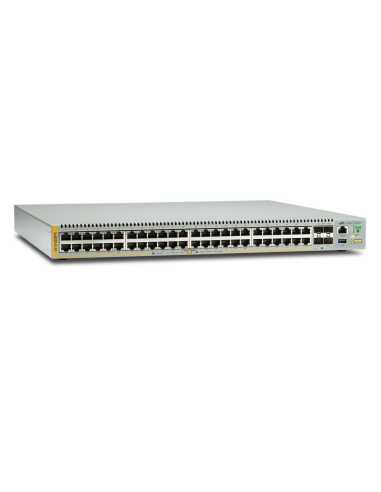 Allied Telesis AT-x510-52GPX-50 Gestionado L3 Gigabit Ethernet (10 100 1000) Energía sobre Ethernet (PoE) Gris