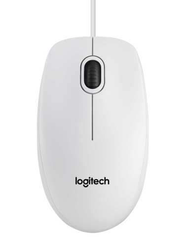 Logitech B100 Optical Usb Mouse f Bus ratón Ambidextro USB tipo A Óptico 800 DPI