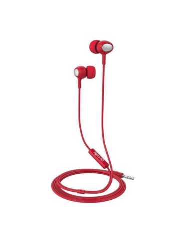 Celly UP500 Auriculares Alámbrico Dentro de oído Llamadas Música Rojo