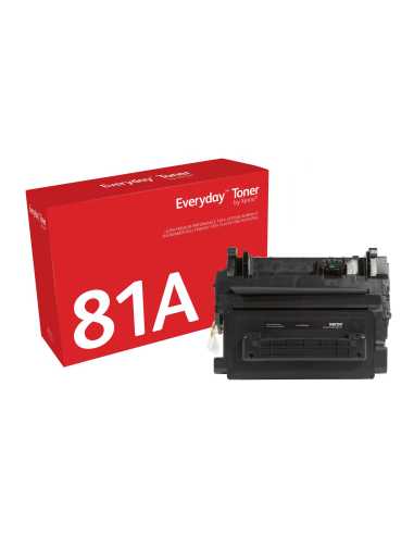 Everyday El tóner ™ Negro de Xerox es compatible con HP 81A (CF281A CRG-039), Capacidad estándar