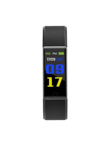 Celly TRAINERTHERMOBK Relojes inteligentes y deportivos 2,44 cm (0.96") LCD Digital Negro