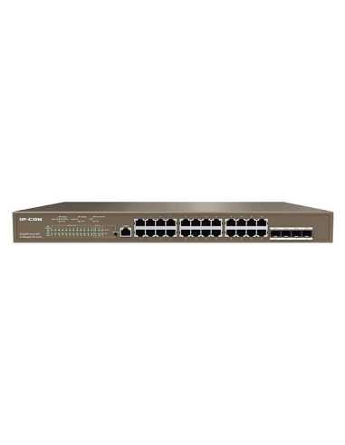 IP-COM Networks G5328P-24-410W switch Gestionado L3 Gigabit Ethernet (10 100 1000) Energía sobre Ethernet (PoE) 1U Negro