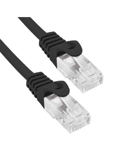 Phasak Cable de Red Cat.6 UTP Solido CCA Cat.6 UTP Negro 15M