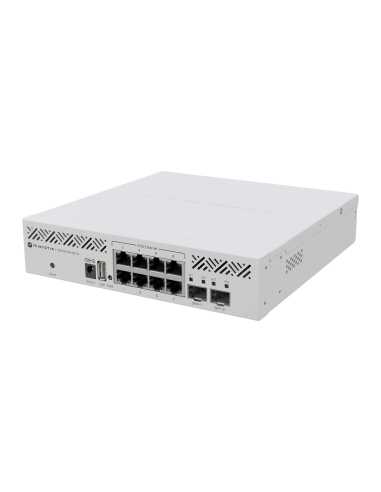 Mikrotik CRS310-8G+2S+IN L3 Smart Switch Gestionado 2.5G Ethernet (100 1000 2500) Energía sobre Ethernet (PoE) 1U Blanco