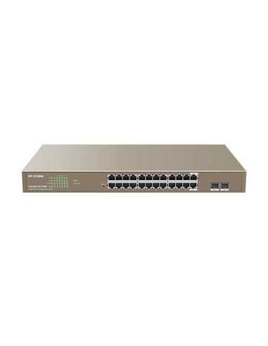 IP-COM Networks G3326P-24-410W switch Gestionado L2 Gigabit Ethernet (10 100 1000) Energía sobre Ethernet (PoE) Gris