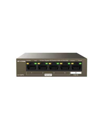 IP-COM Networks G1105PD switch No administrado L2 Gigabit Ethernet (10 100 1000) Energía sobre Ethernet (PoE) Negro