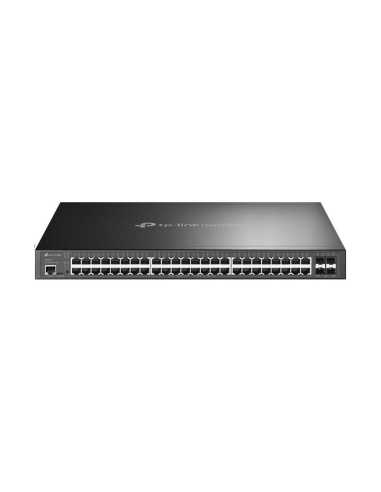 TP-Link Omada SG3452XP switch Gestionado L2+ Gigabit Ethernet (10 100 1000) Energía sobre Ethernet (PoE) 1U Negro