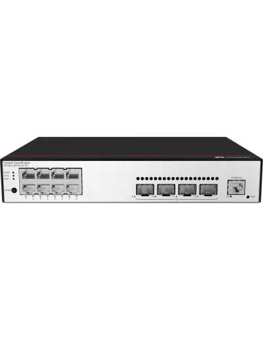 Huawei CloudEngine S5735-L8T4S-A-V2 Gestionado L3 Gigabit Ethernet (10 100 1000) 1U Negro, Plata