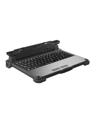 Getac GDKBUL teclado para móvil Negro, Plata Pogo pin Inglés de EE. UU.