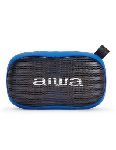 Aiwa BS-110BL altavoz portátil o de fiesta Altavoz portátil estéreo Azul, Negro 5 W