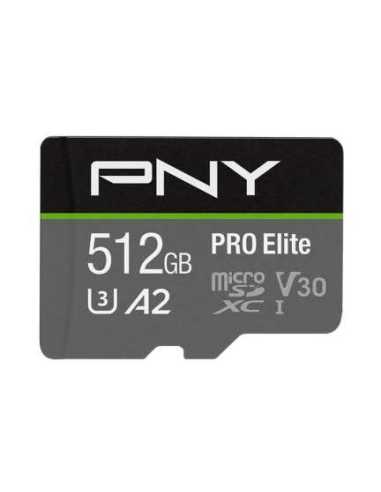 PNY PRO Elite microSDXC 512GB Clase 10
