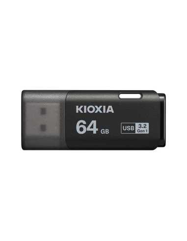 Kioxia LU301K064GG4 unidad flash USB 64 GB USB tipo A 3.2 Gen 1 (3.1 Gen 1) Negro