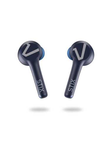 Veho STIX Auriculares Inalámbrico Dentro de oído Llamadas Música Bluetooth Azul
