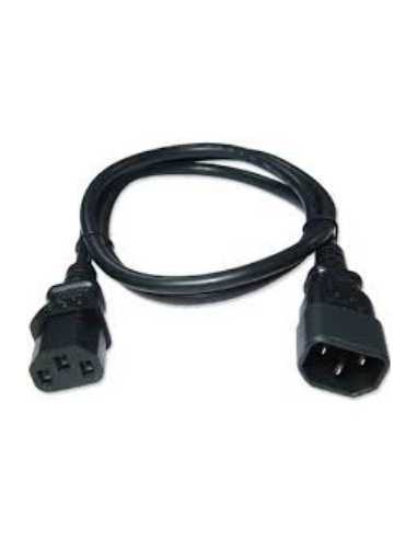 Zebra CS-CAB-IEC-L cable de transmisión Negro 1 m C13 acoplador C14 acoplador