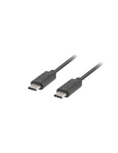 Lanberg CA-CMCM-10CU-0010-BK cable USB 1 m USB 2.0 USB C Negro
