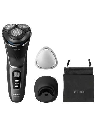Philips Shaver 3000 Series S3343 13 Afeitadora eléctrica en seco y en húmedo