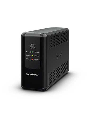 CyberPower UT650EG sistema de alimentación ininterrumpida (UPS) Línea interactiva 0,65 kVA 360 W 3 salidas AC