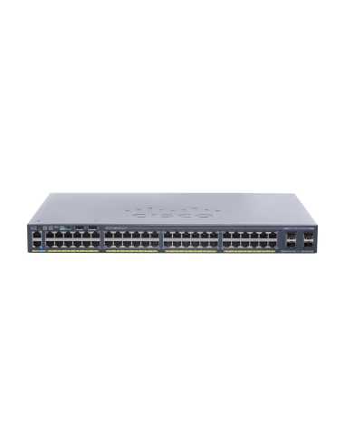 Cisco Catalyst WS-C2960X-48TS-L switch Gestionado L2 Gigabit Ethernet (10 100 1000) 1U Negro