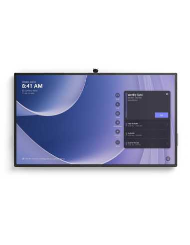 Microsoft Surface Hub 3 85" pizarra blanca interactiva 2,16 m (85") 3840 x 2160 Pixeles Pantalla táctil Platino