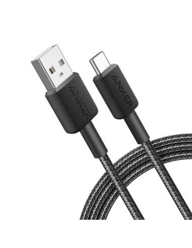 Anker 322 cable USB 1,8 m USB A USB C Negro