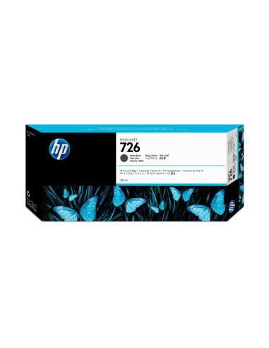 HP Cartucho de tinta DesignJet 726 negro mate de 300 ml