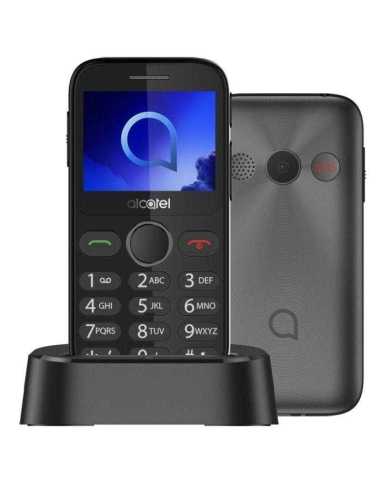 Alcatel 2020X 6,1 cm (2.4") 80 g Gris Teléfono para personas mayores