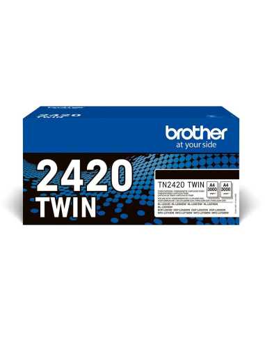 Brother TN-2420TWIN cartucho de tóner 2 pieza(s) Original