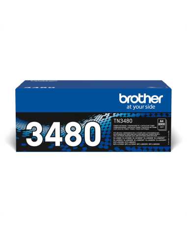 Brother TN-3480 cartucho de tóner 1 pieza(s) Original Negro