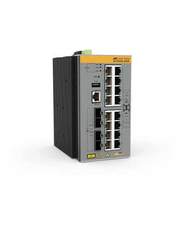 Allied Telesis AT-IE340-20GP-80 Gestionado L3 Gigabit Ethernet (10 100 1000) Energía sobre Ethernet (PoE) Gris