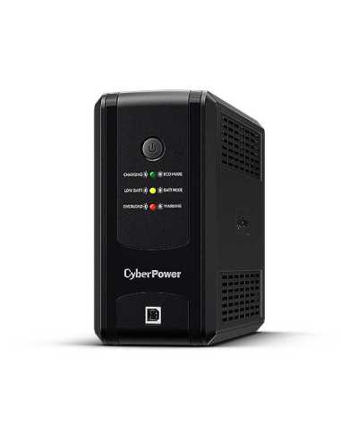CyberPower UT850EG sistema de alimentación ininterrumpida (UPS) Línea interactiva 0,85 kVA 425 W 4 salidas AC
