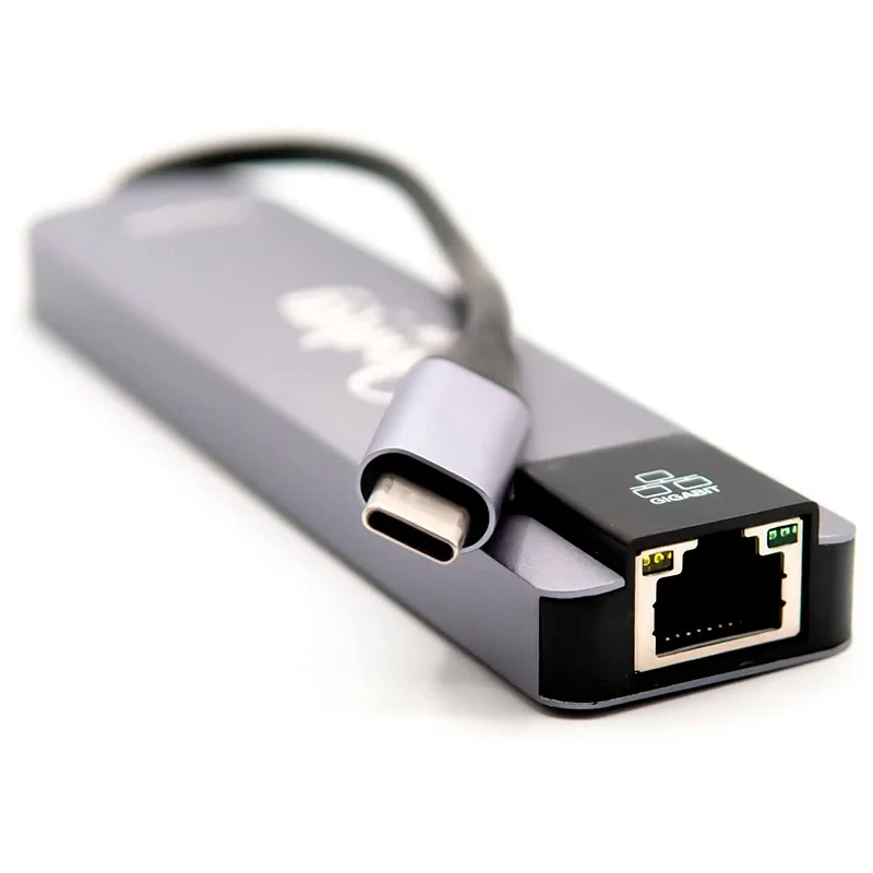 Adaptador USB Tipo C 5 en 1, Multipuerto