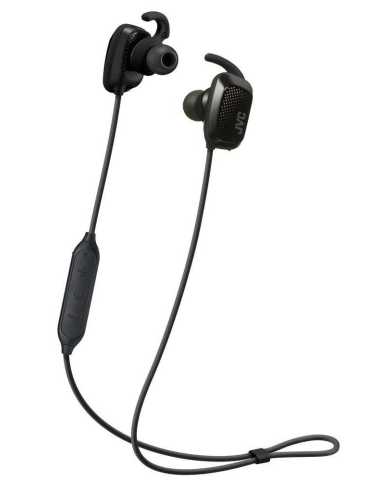 JVC HA-ET65BV-B Auriculares Inalámbrico gancho de oreja, Dentro de oído, Banda para cuello Deportes Bluetooth Negro