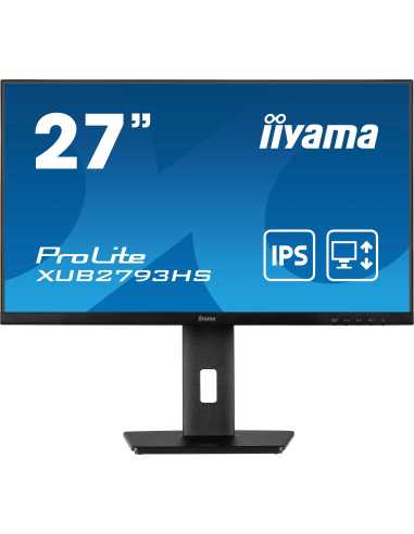 iiyama ProLite XUB2793HS-B6 LED display 68,6 cm (27") 1920 x 1080 Pixeles Full HD Negro