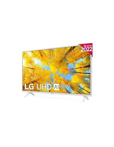 LG 43UQ76906LE Televisor 109,2 cm (43") 4K Ultra HD Smart TV Wifi Blanco Pantalla flexible