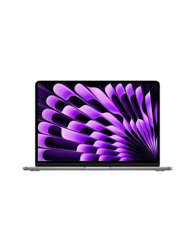 Apple MacBook Air Apple M M3 Portátil 34,5 cm (13.6") 8 GB 256 GB SSD Wi-Fi 6E (802.11ax) macOS Sonoma Gris