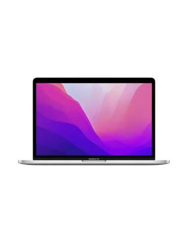 Apple MacBook Pro Apple M M2 Portátil 33,8 cm (13.3") 8 GB 256 GB SSD Wi-Fi 6 (802.11ax) macOS Monterey Plata