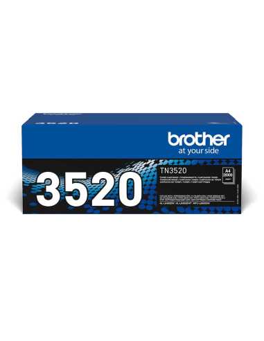 Brother TN-3520 cartucho de tóner 1 pieza(s) Original Negro