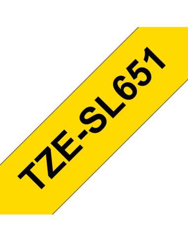 Brother TZE-SL651 cinta para impresora Negro