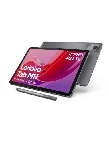 Lenovo Tab M11 4G Mediatek LTE 128 GB 27,9 cm (11") 4 GB Wi-Fi 5 (802.11ac) Android 13 Gris
