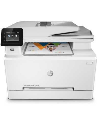 HP Color LaserJet Pro Impresora multifunción M283fdw, Color, Impresora para Imprima, copie, escanee y envíe por fax, Impresión