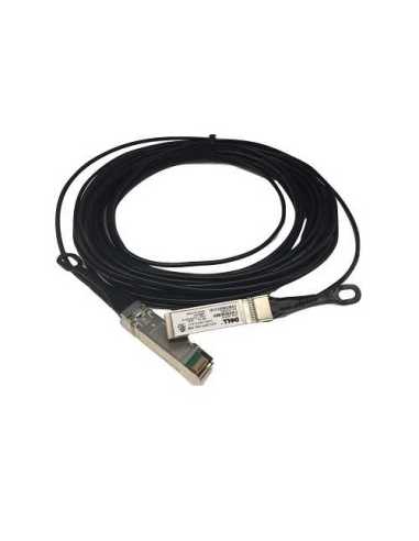 DELL 470-ABMD Cable de fibra óptica e InfiniBand 15 m SFP+ Negro