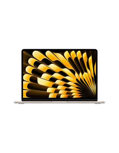 Apple MacBook Air Apple M M3 Portátil 34,5 cm (13.6") 8 GB 512 GB SSD Wi-Fi 6E (802.11ax) macOS Sonoma Blanco