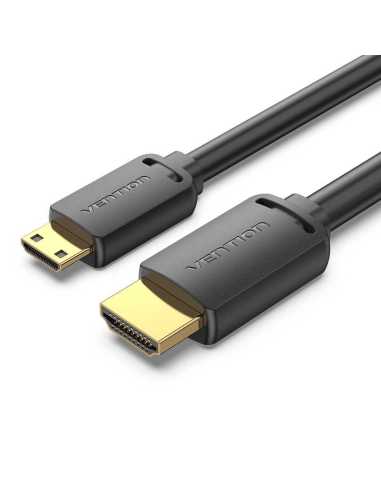 Vention Cable HDMI 4K AGHBG HDMI Macho - Mini HDMI Macho 1.5m Negro