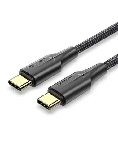 Vention Cable USB 2.0 Tipo-C 3A TAUBF USB Tipo-C Macho - USB Tipo-C Macho 1m Negro