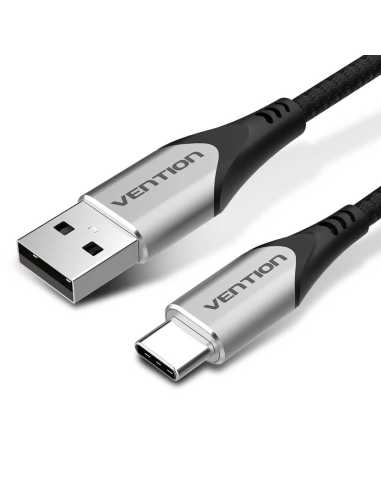 Vention Cable USB 2.0 Tipo-C CODHH USB Macho - USB Tipo-C Macho 2m Gris