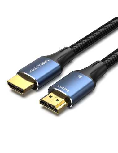 Vention Cable HDMI 2.1 8K ALGLI HDMI Macho - HDMI Macho 3m Azul